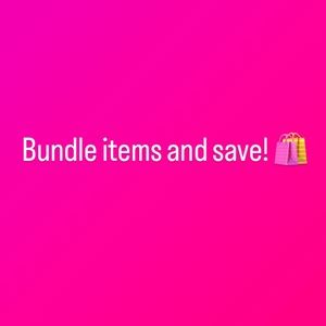 Bundle items and save!